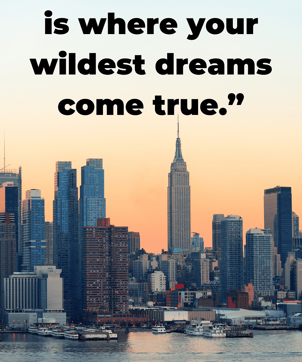 110 Inspirational New York Attitude Quotes and Captions You'll Love ...