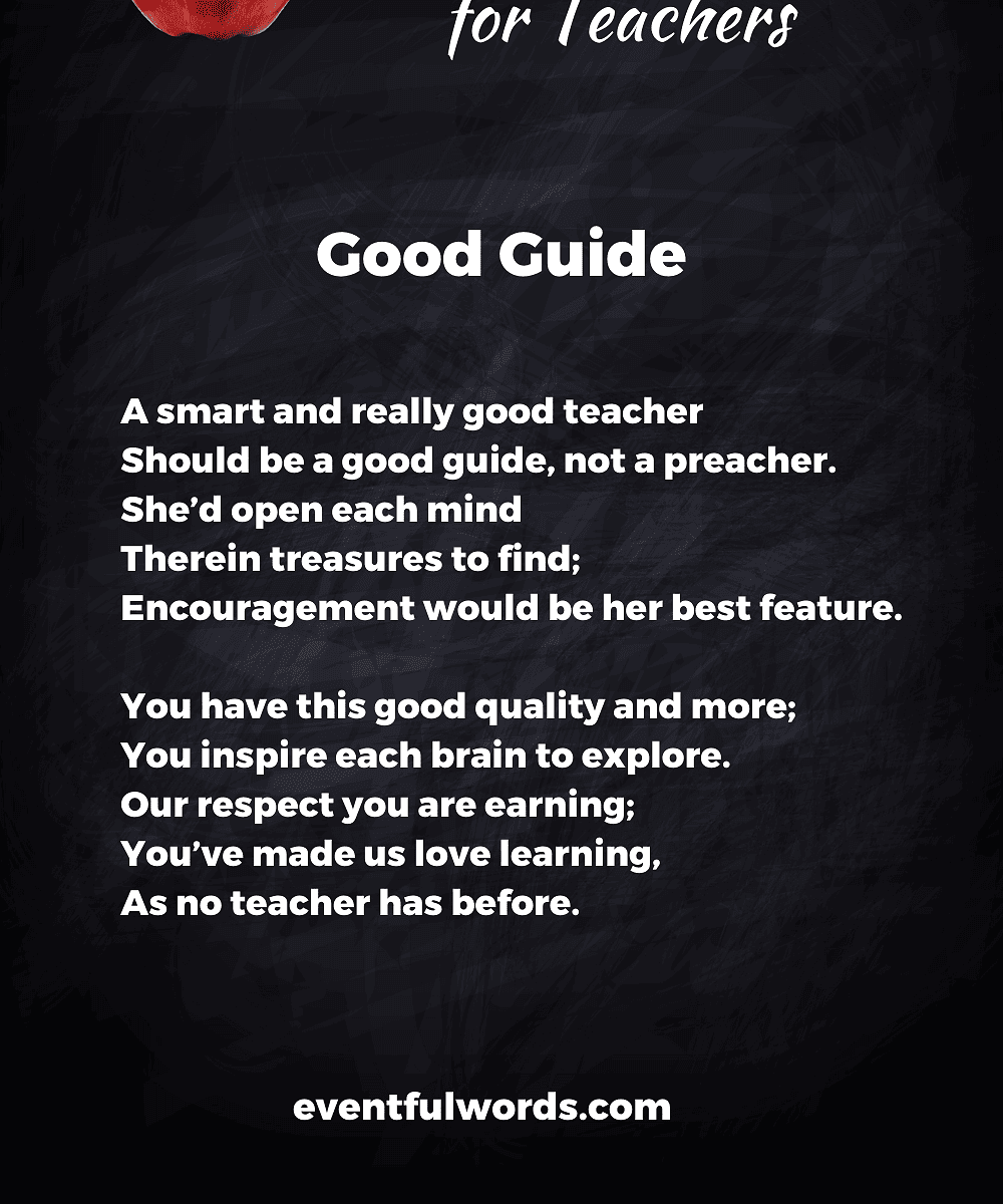 35 inspirational poems for teachers best words of appreciation